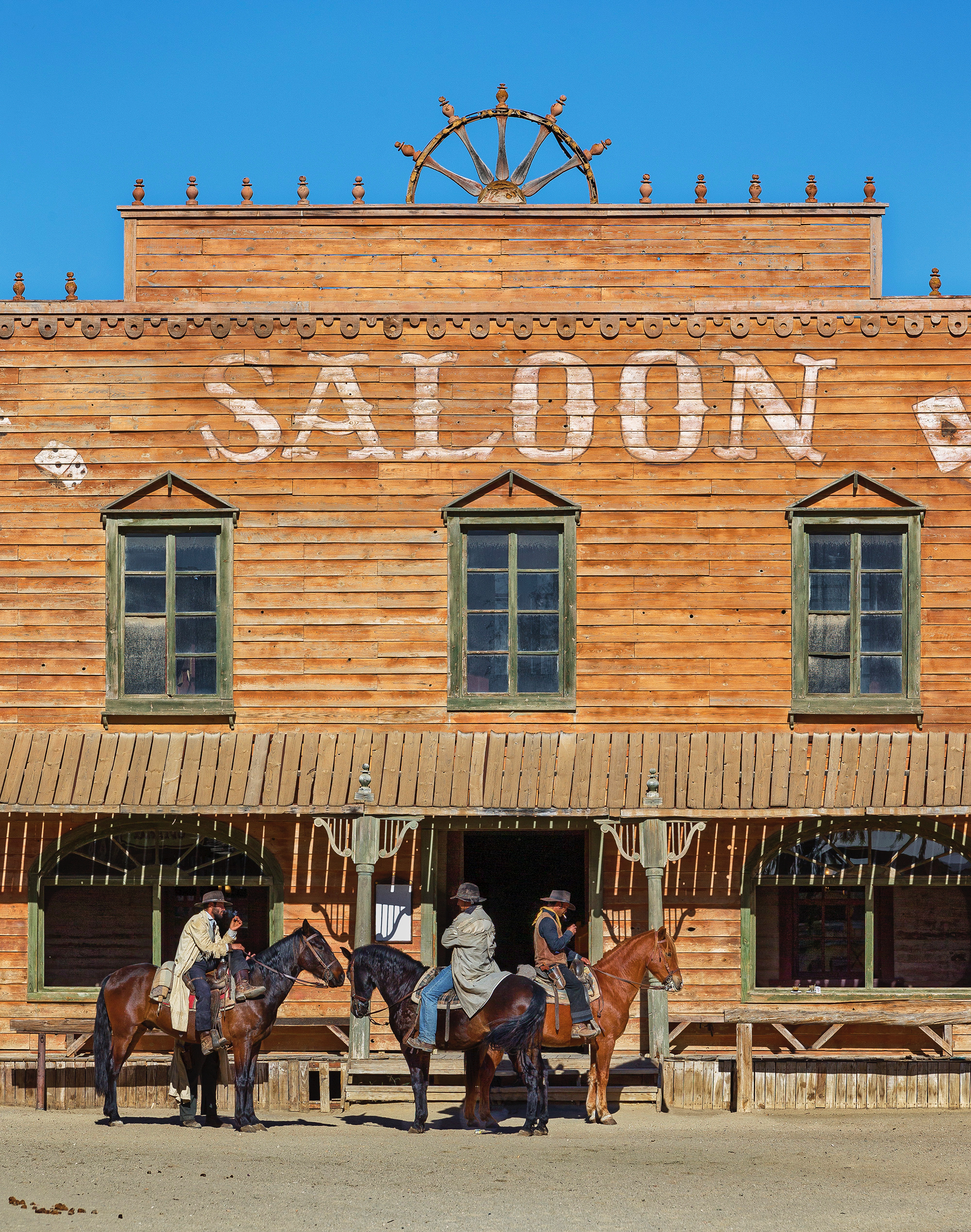 Fort Alamo. Nombre de films ont été tourné dans le désert de Tabernas